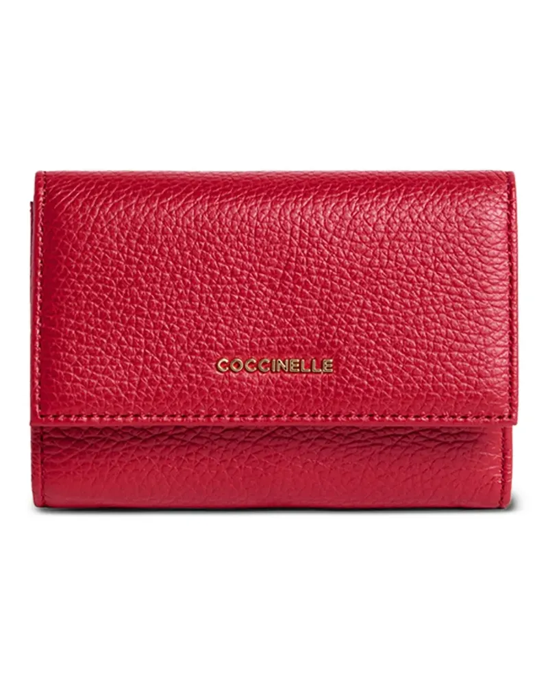 Coccinelle Portemonnaie mit Logo - Rot Rot