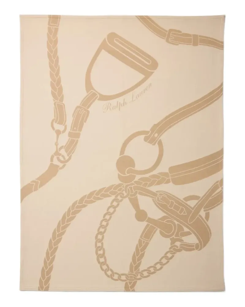 Ralph Lauren Home Equestrian Stadium Decke - Nude Nude
