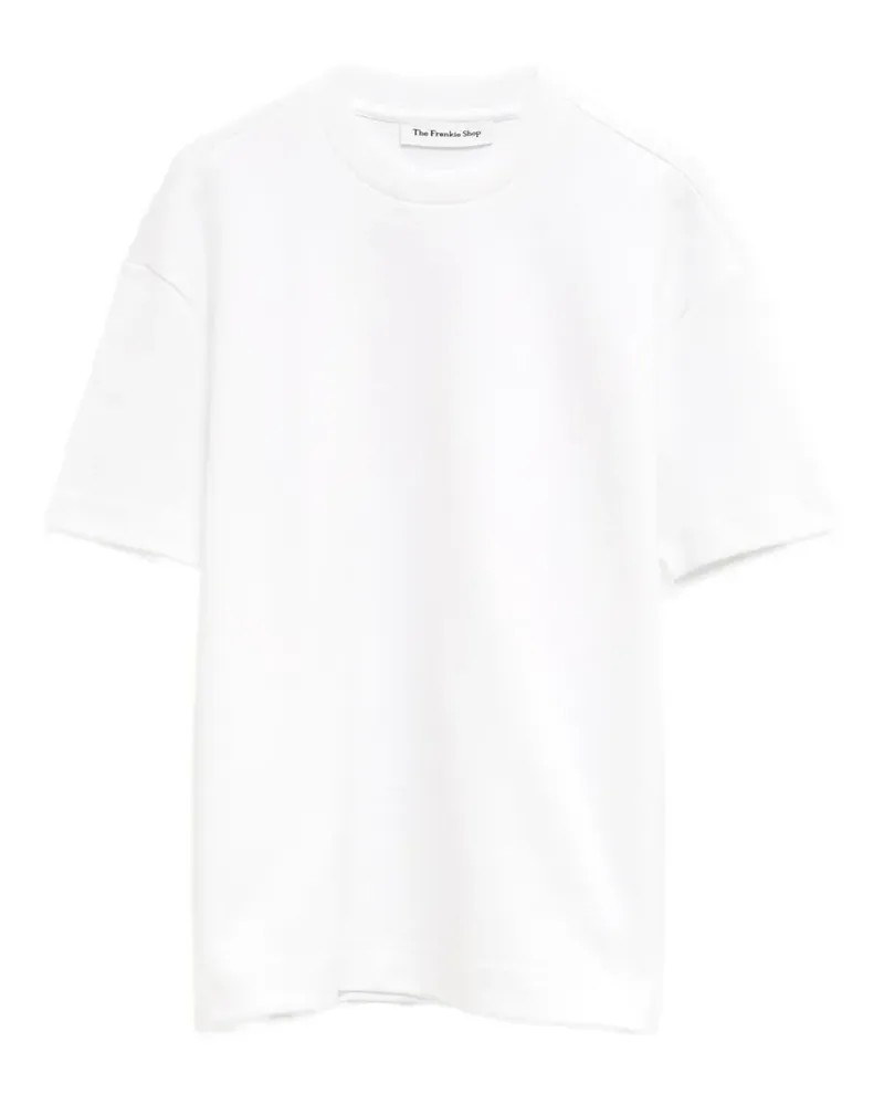 FRANKIE Shop dropped-shoulder T-shirt - Weiß Weiß