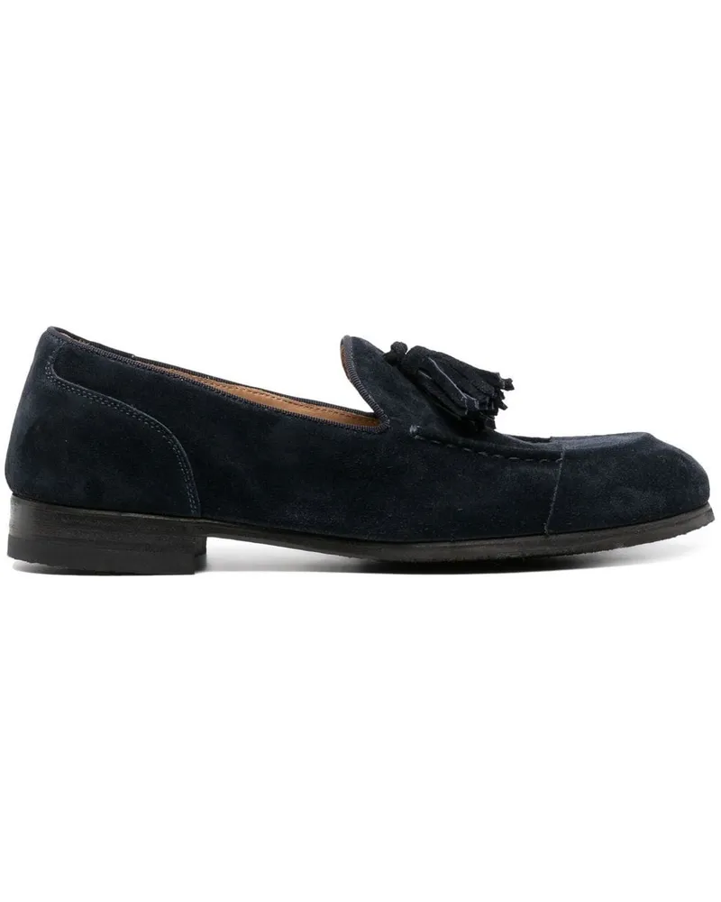 Alberto Fasciani Loafer mit Quasten Blau