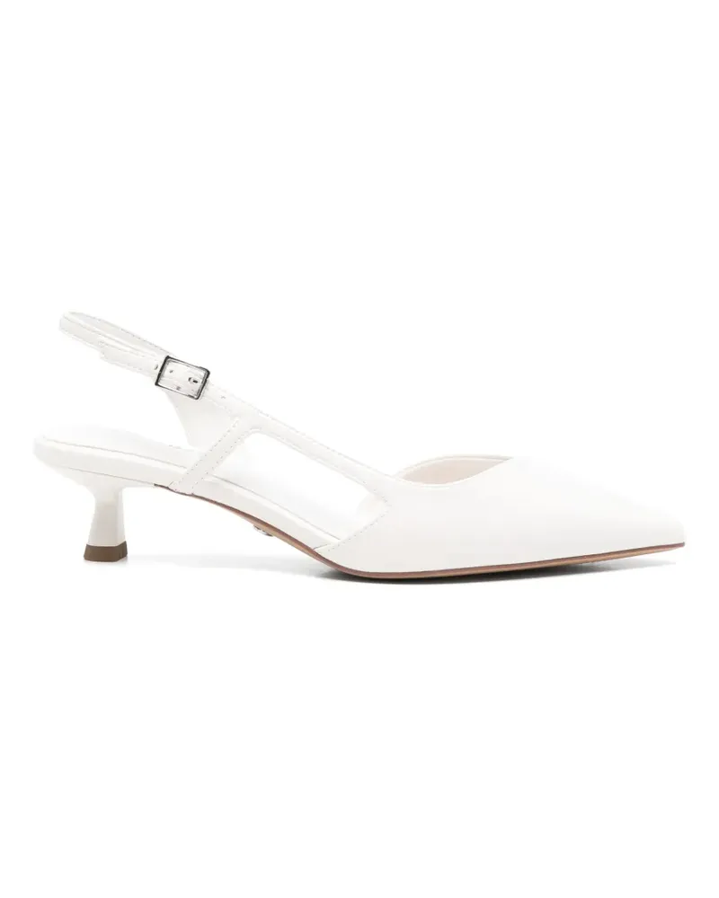 Tamaris Spitze Slingback-Pumps - Weiß Weiß