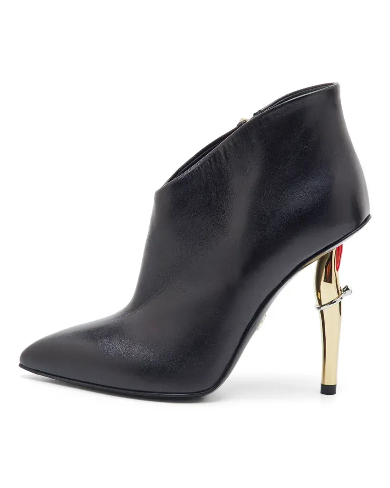 Loriblu pointed-toe ankle boots - Schwarz Schwarz