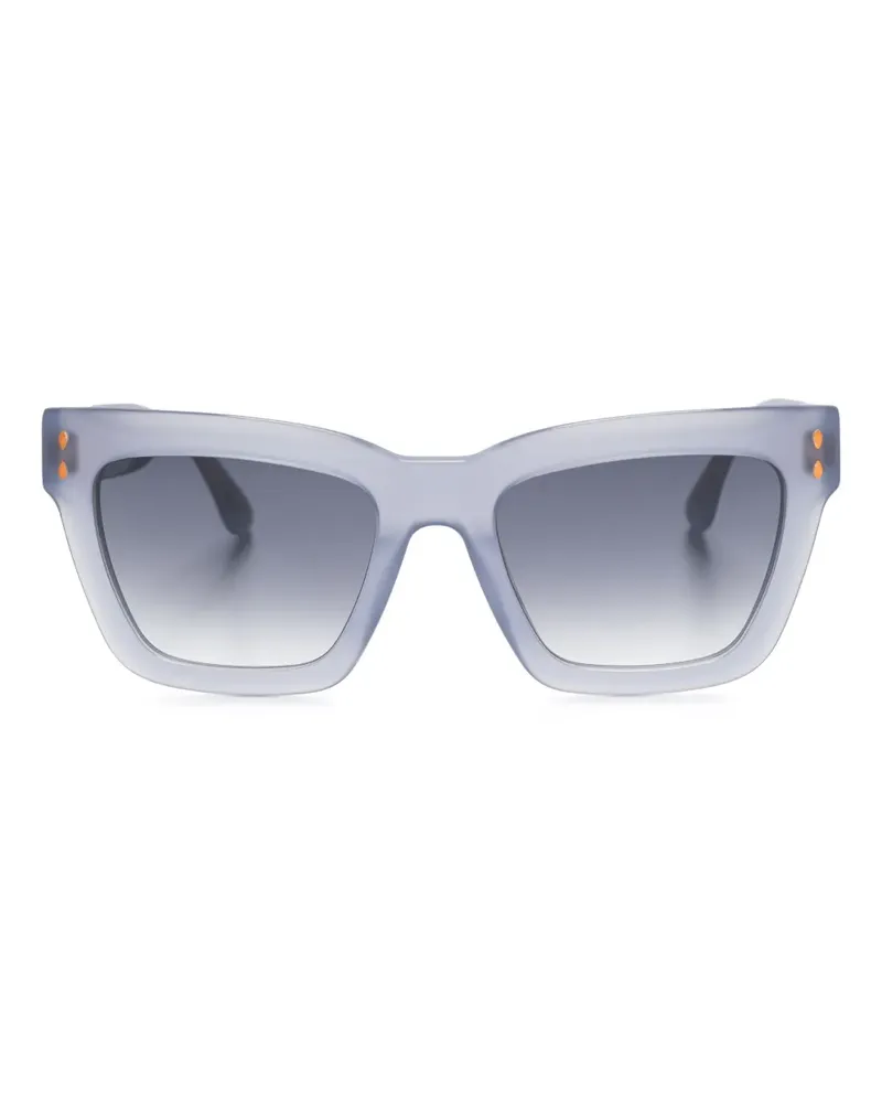 Isabel Marant Eckige Sonnenbrille - Grau Grau