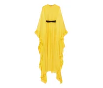Abendkleid aus Seidenchiffon - Gelb