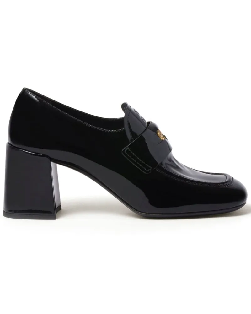 Miu Miu Klassische Penny-Loafer 65mm Schwarz