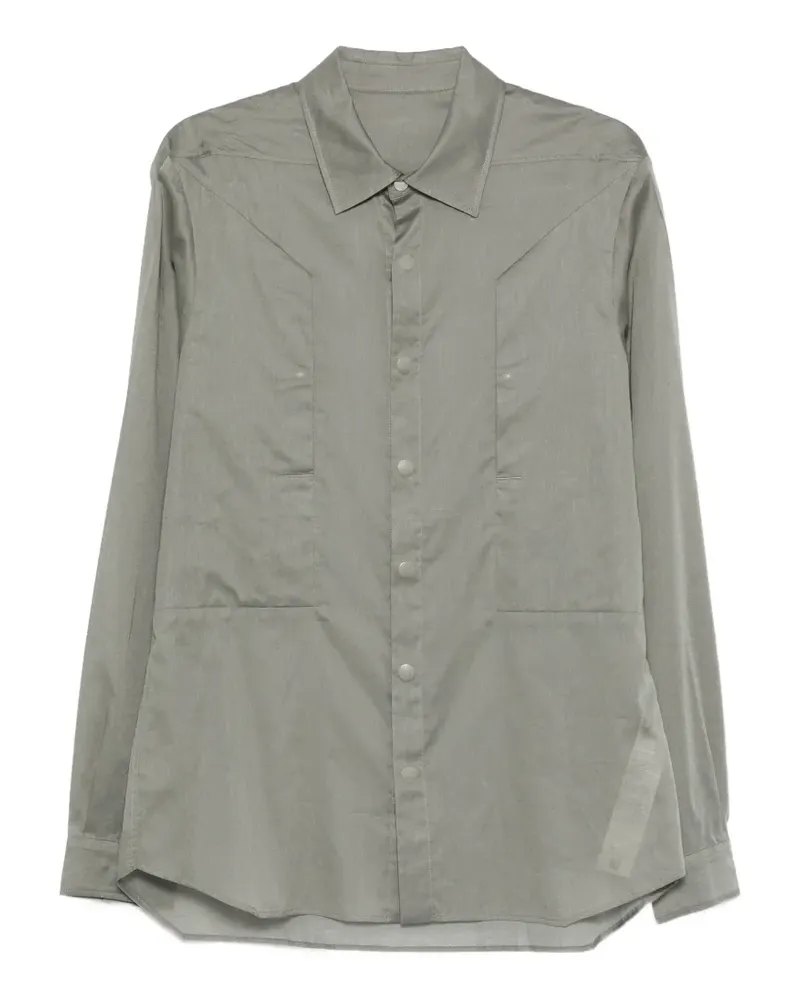 Rick Owens Klassisches Hemd - Grau Grau