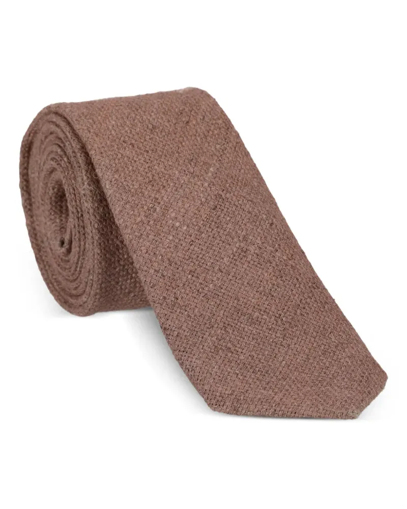Fortela X Ermanno Imperial hemp tie - Braun Braun