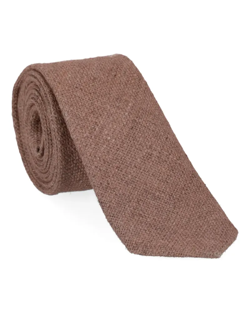 Fortela X Ermanno Imperial hemp tie - Braun Braun