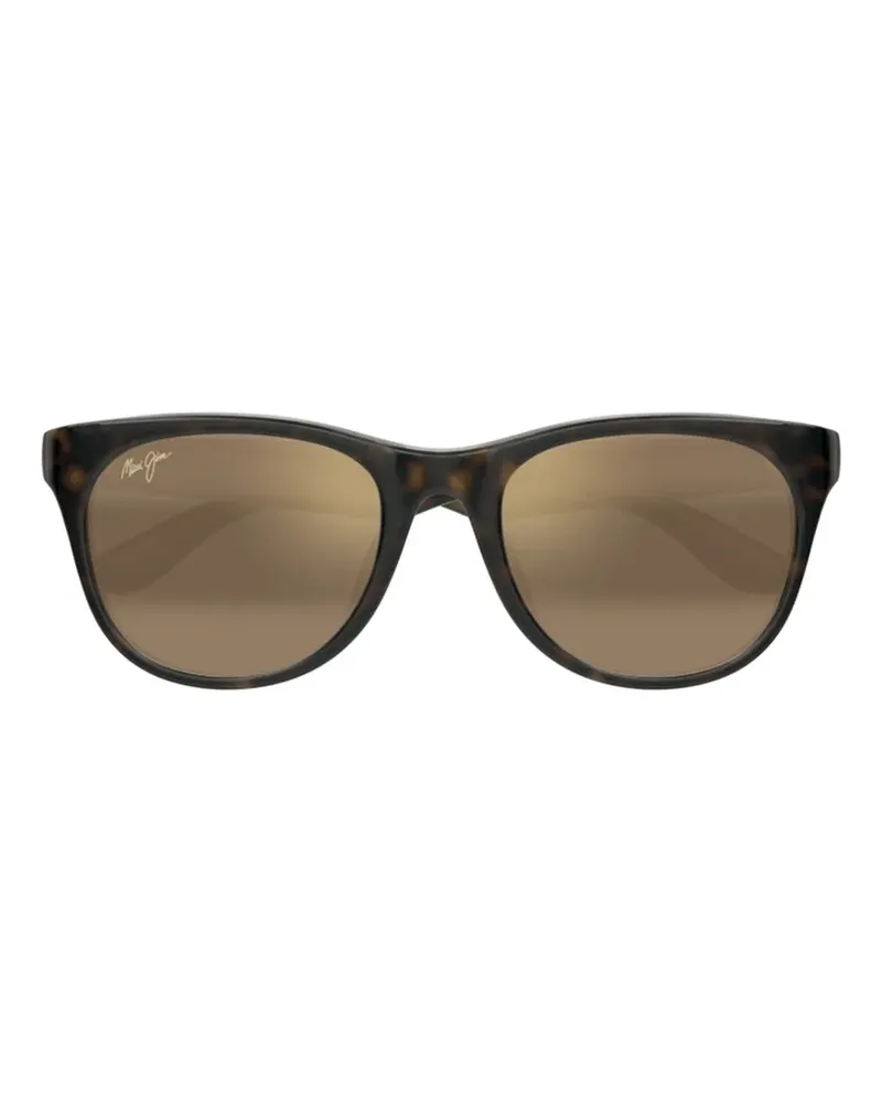 Maui Jim Kōaniani Af round-frame sunglasses - Braun Braun