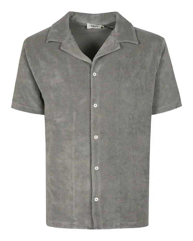 Altea terry-cloth camp-collar shirt - Grau Grau