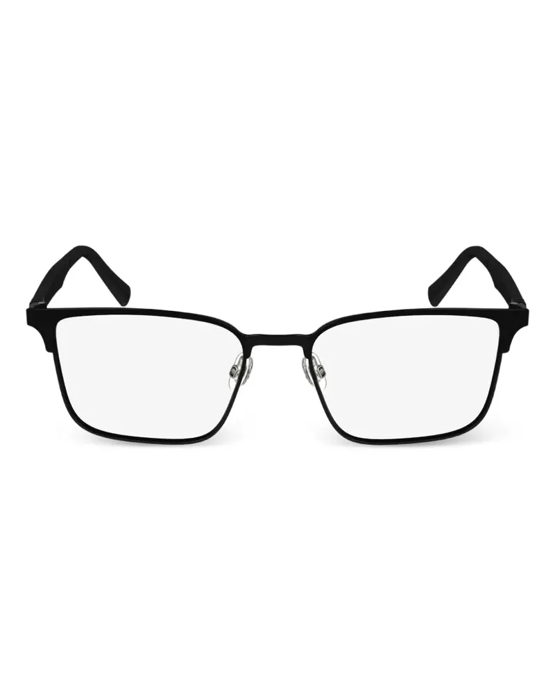 Ferragamo square-frame glasses - Schwarz Schwarz