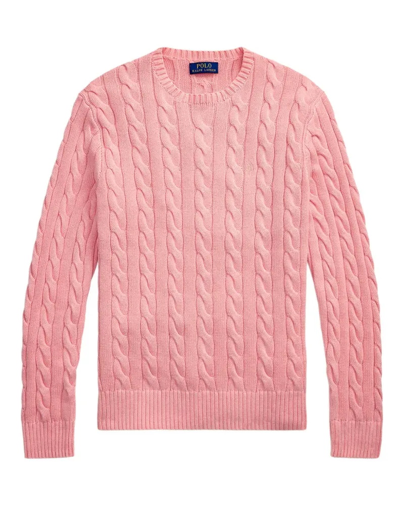 Ralph Lauren Pullover mit Zopfmuster - Rosa Rosa