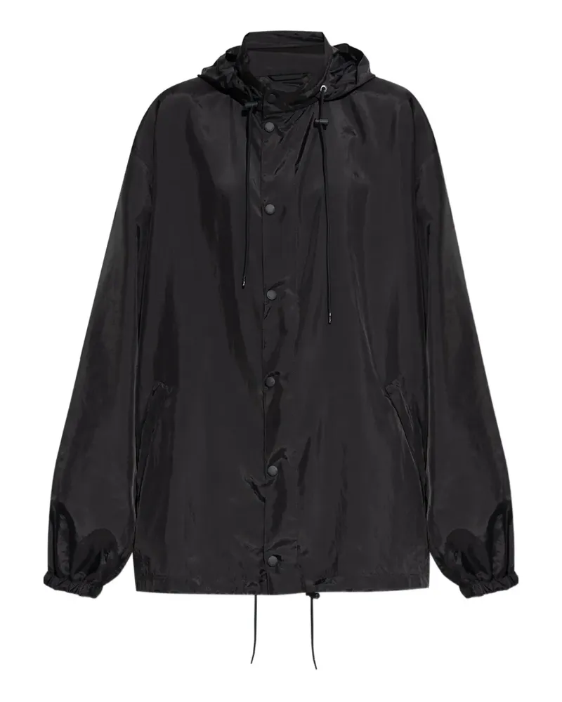 Balenciaga Jacke mit Kapuze - Schwarz Schwarz