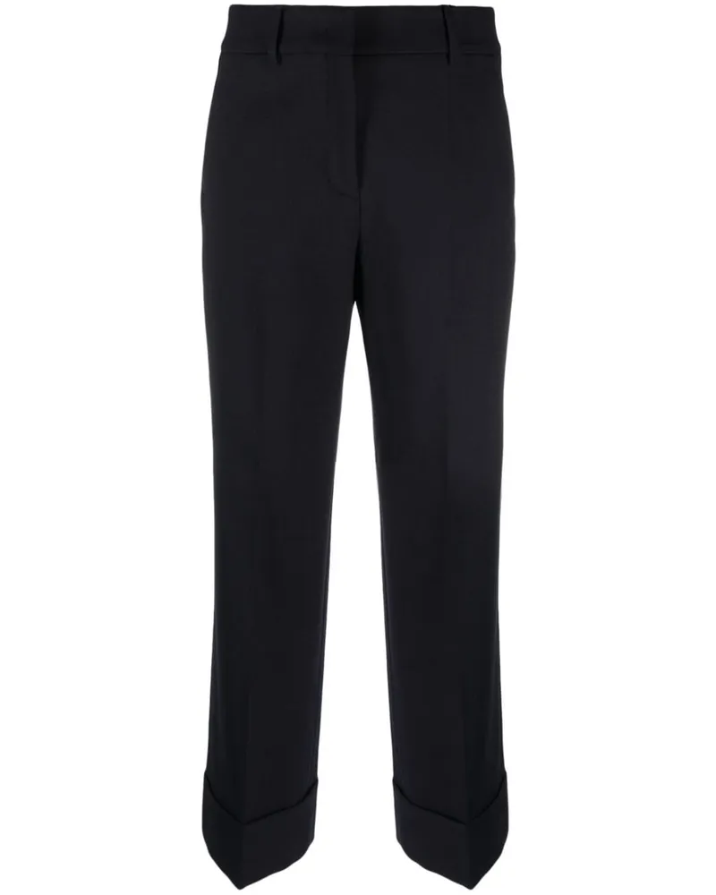 Incotex Elegante Hose mit Bügelfalten - Blau Blau