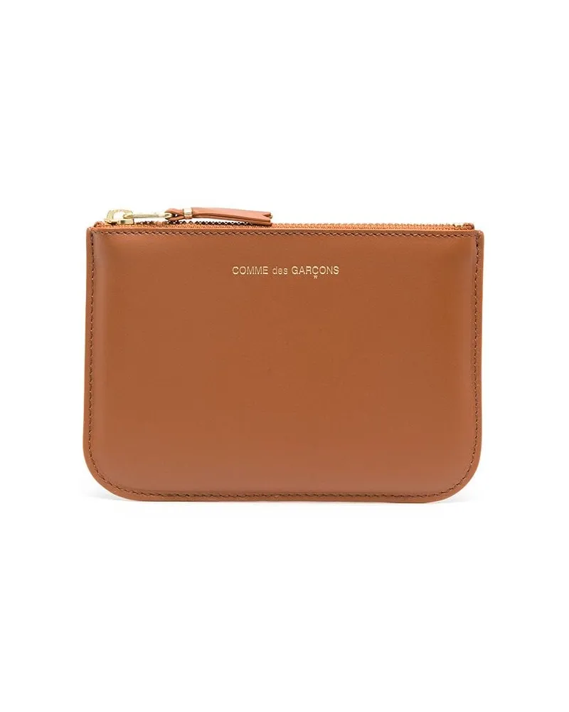 Comme des Garçons Portemonnaie mit Logo - Braun Braun