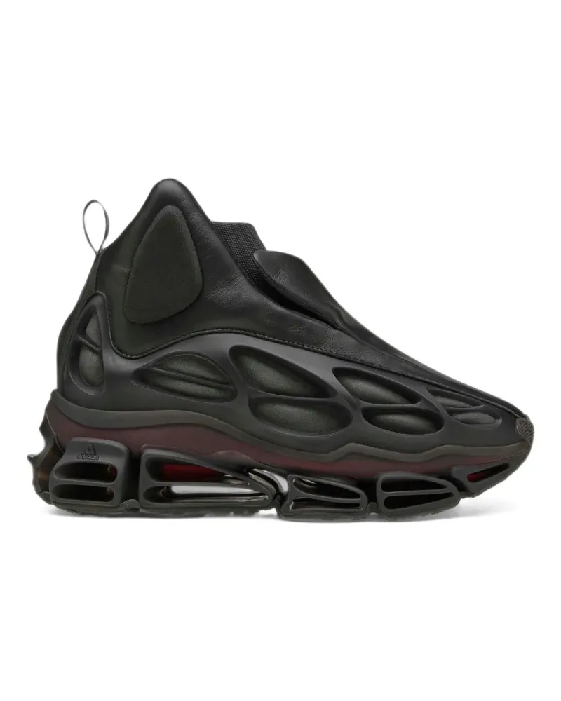 adidas x Willy Chavarria Mega hohe Schuhe - Schwarz Schwarz