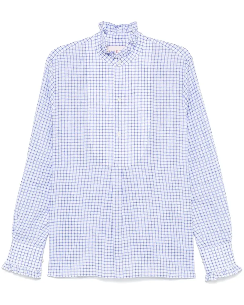 Valentino Garavani Hemd mit Karomuster - Blau Blau