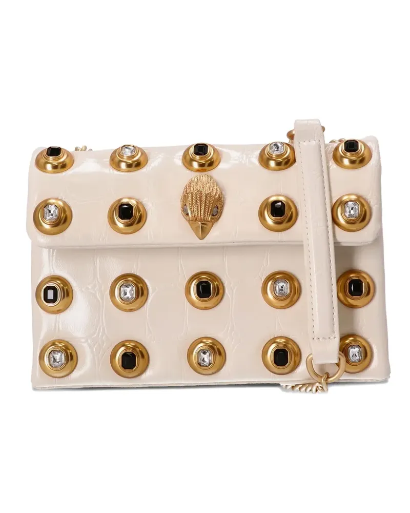 Kurt Geiger Satchel-Tasche mit Logo-Verzierung - Nude Nude