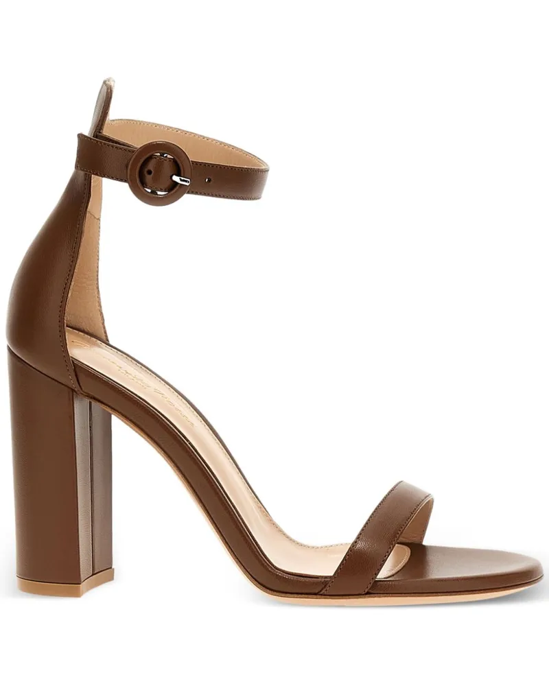 Gianvito Rossi Gaeta Sandalen 95mm - Braun Braun