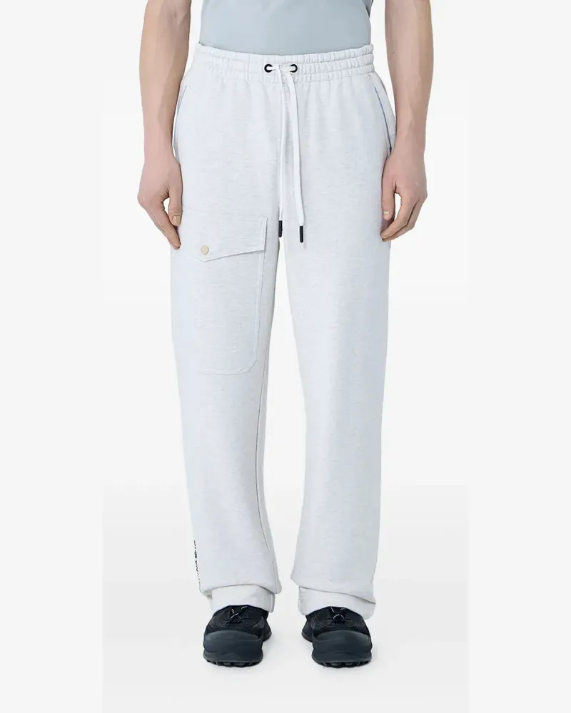 Moncler Jogginghose mit Logo-Patch - Grau Grau