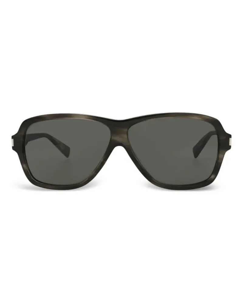 Saint Laurent Getönte Pilotenbrille - Grau Grau