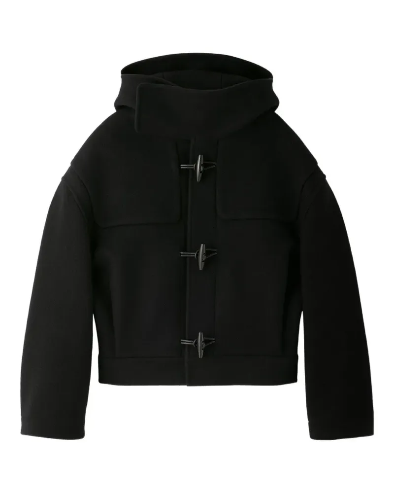 Jacquemus Duffle Cabana Jacke mit Knebelverschluss - Schwarz Schwarz