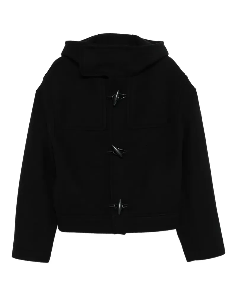 Jacquemus Le Cabana Kapuzenjacke mit Kordelzug - Schwarz Schwarz