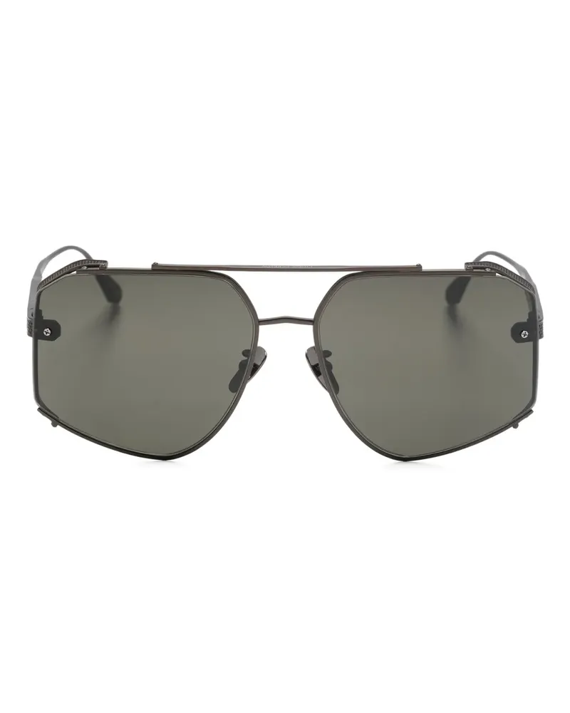 Linda Farrow Amar Sonnenbrille - Schwarz Schwarz