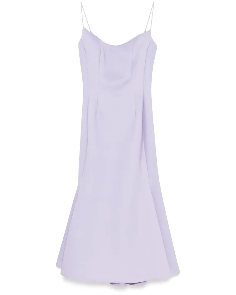 Saiid Kobeisy Klassisches Midikleid - Violett Violett