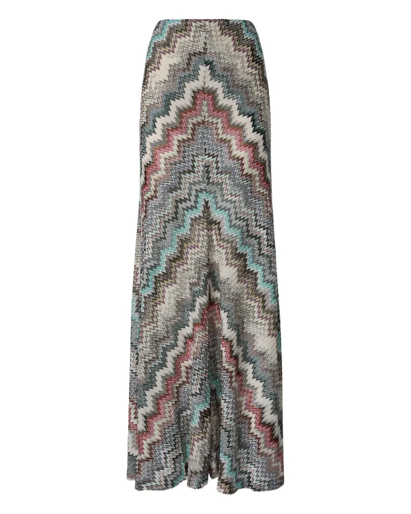 Missoni Rock mit Zickzackmuster - Grau Grau
