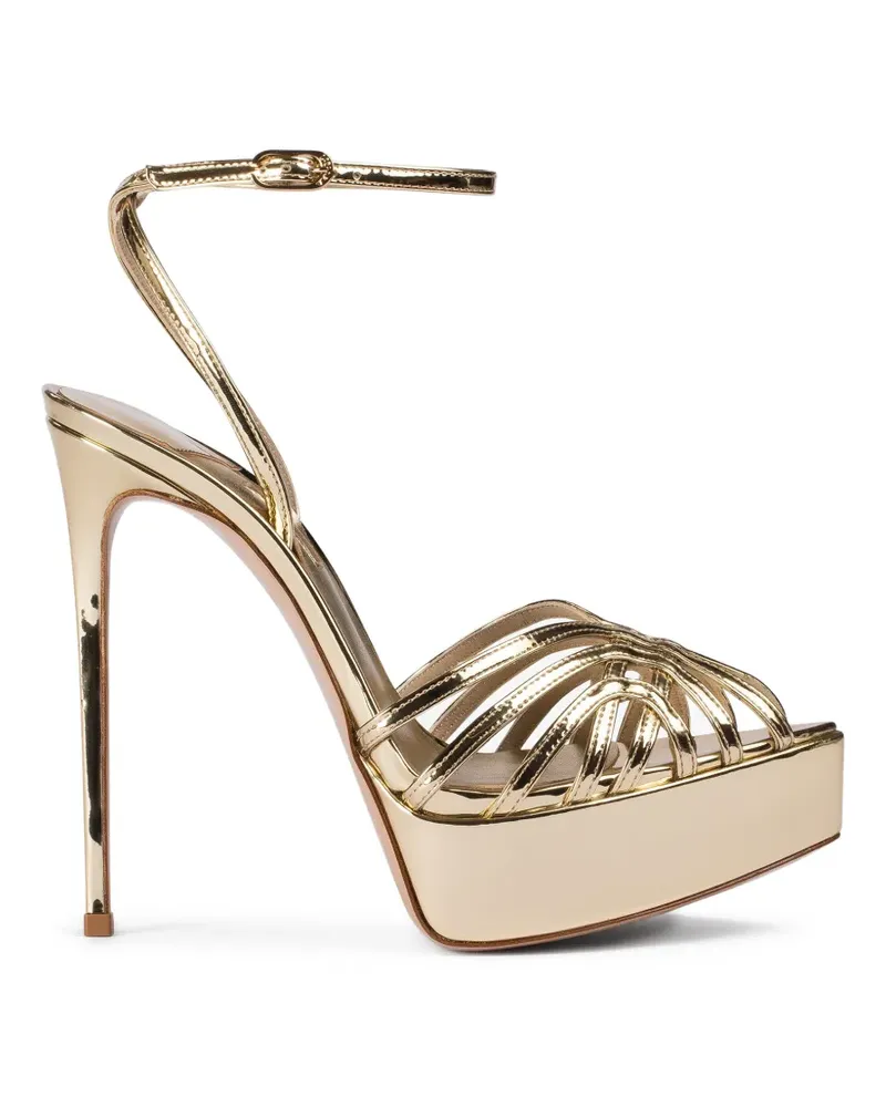 Le Silla Embrace platform-heel sandals - Gold Gold
