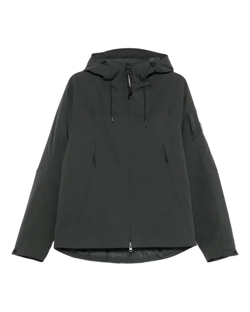 C.P. Company Kapuzenjacke mit Linsen-Detail - Grau Grau