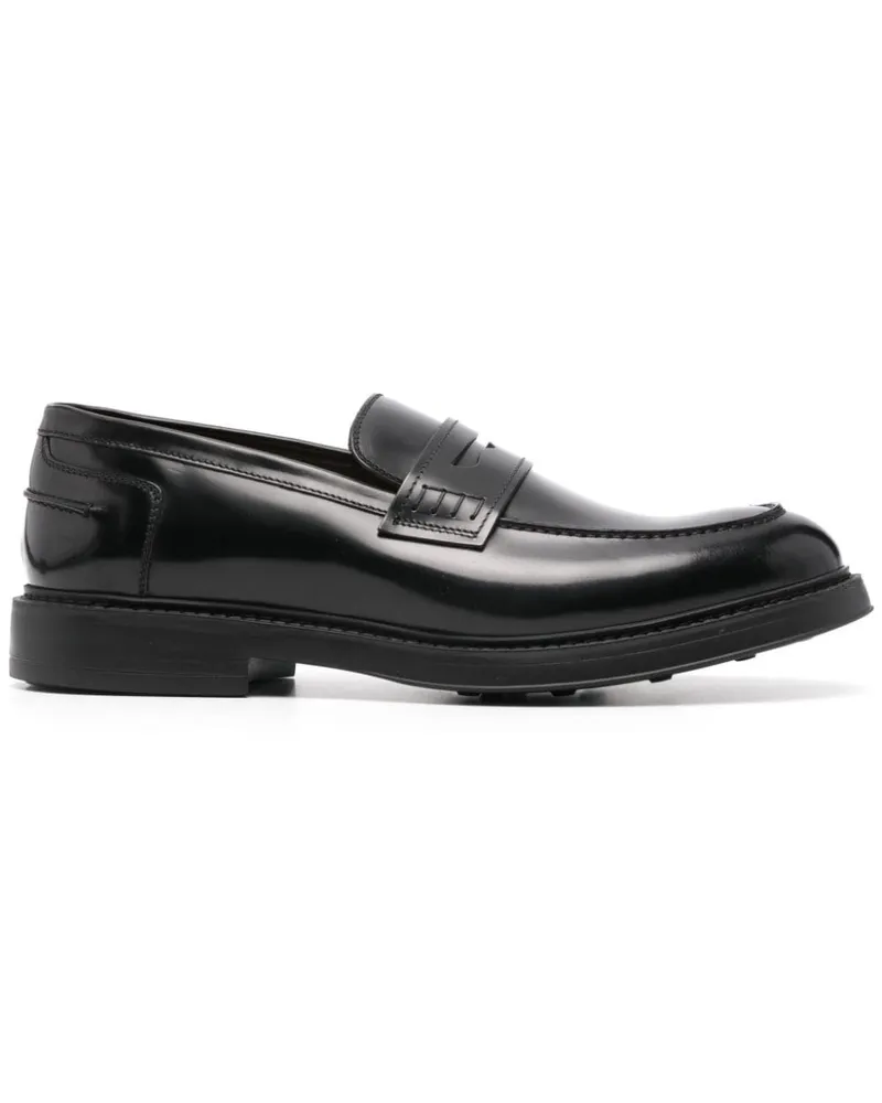 Doucal´s Klassische Loafer - Schwarz Schwarz