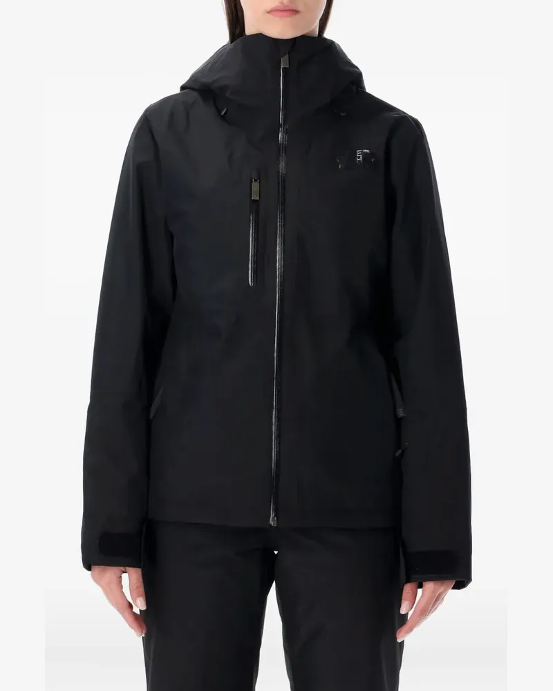 The North Face skiwear zip jacket - Schwarz Schwarz
