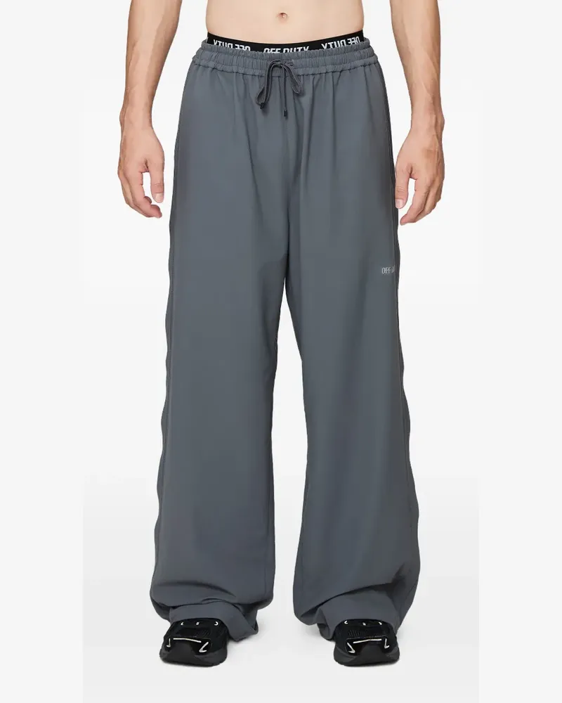 OFF DUTY drawstring chad trousers - Grau Grau