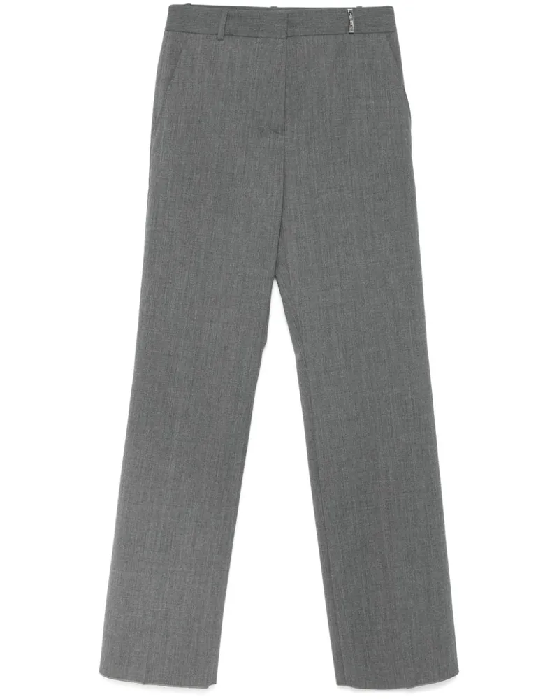 Barbara Bui Hose mit Logo-Prägung - Grau Grau