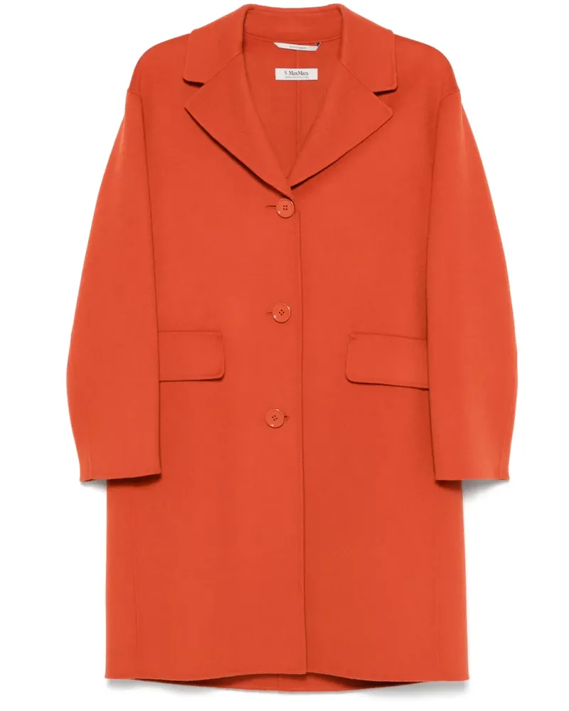 Max Mara Cielo Mantel - Orange Orange