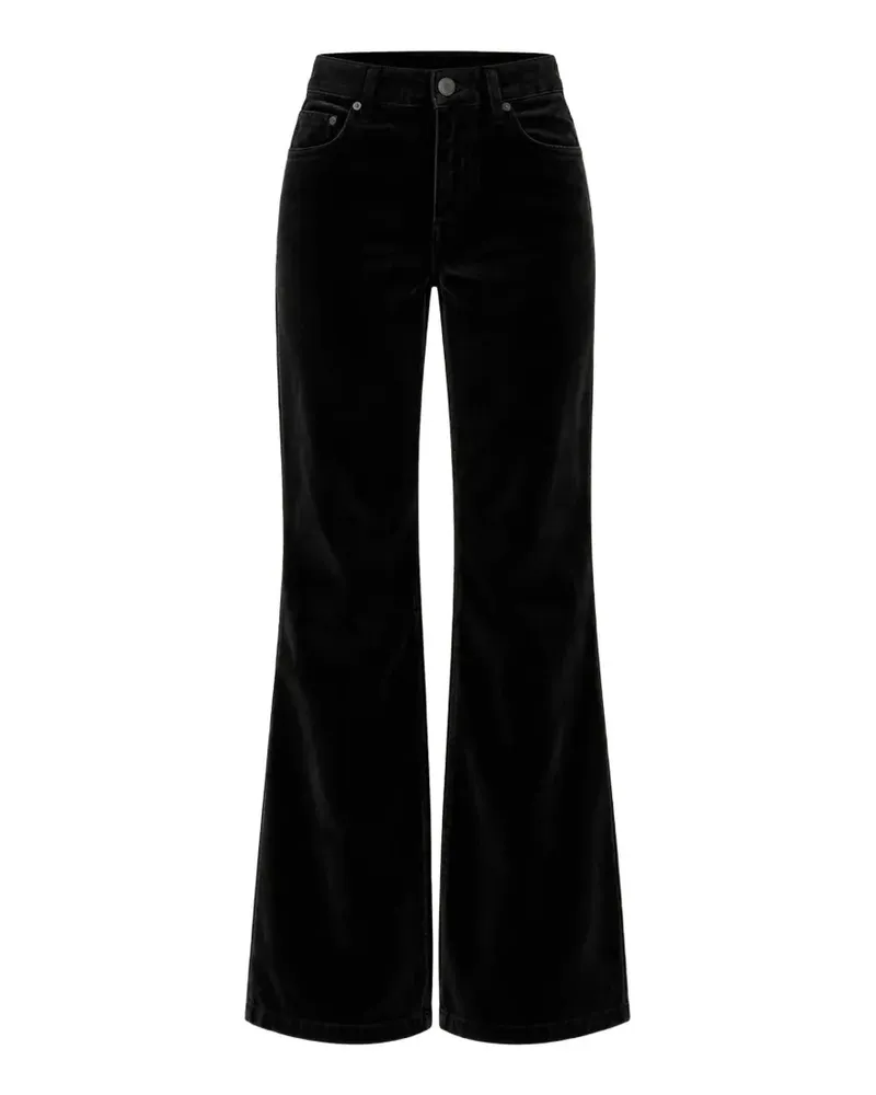 Citizens of humanity Kimberly flared velvet jeans - Schwarz Schwarz