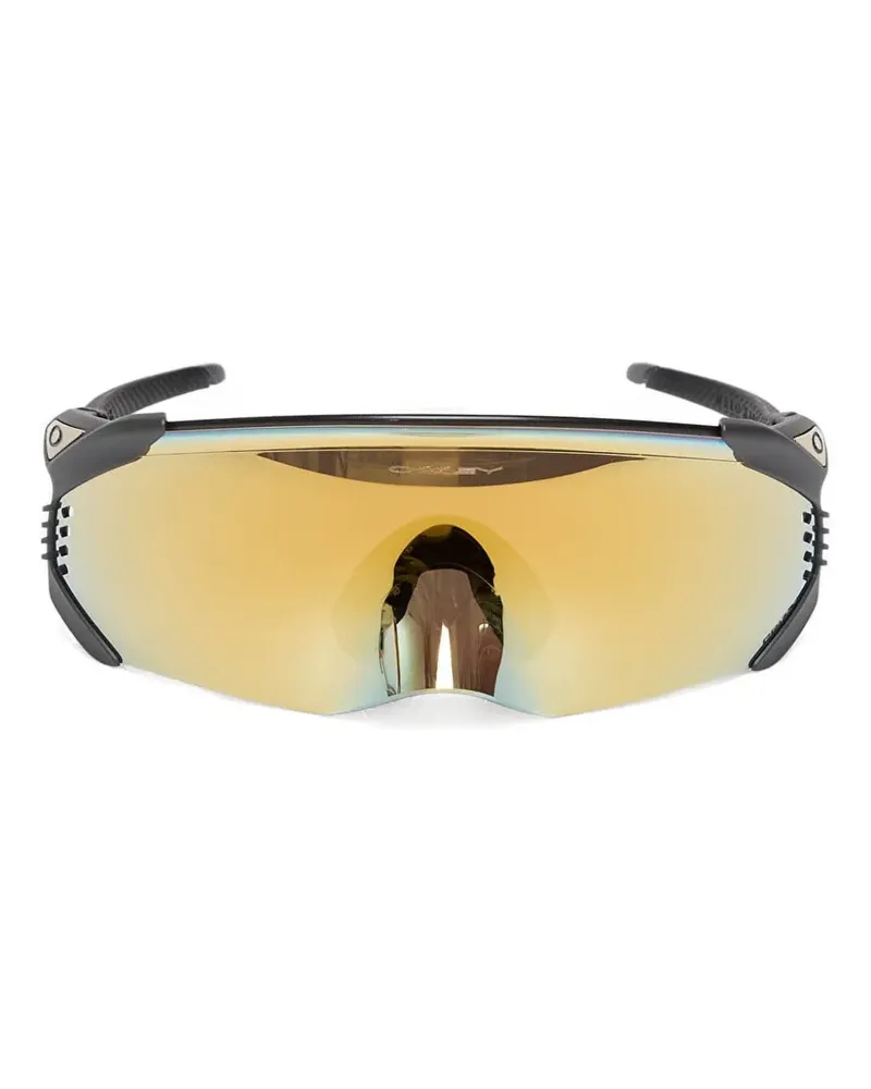 Oakley Velo Kato geometric sunglasses - Schwarz Schwarz