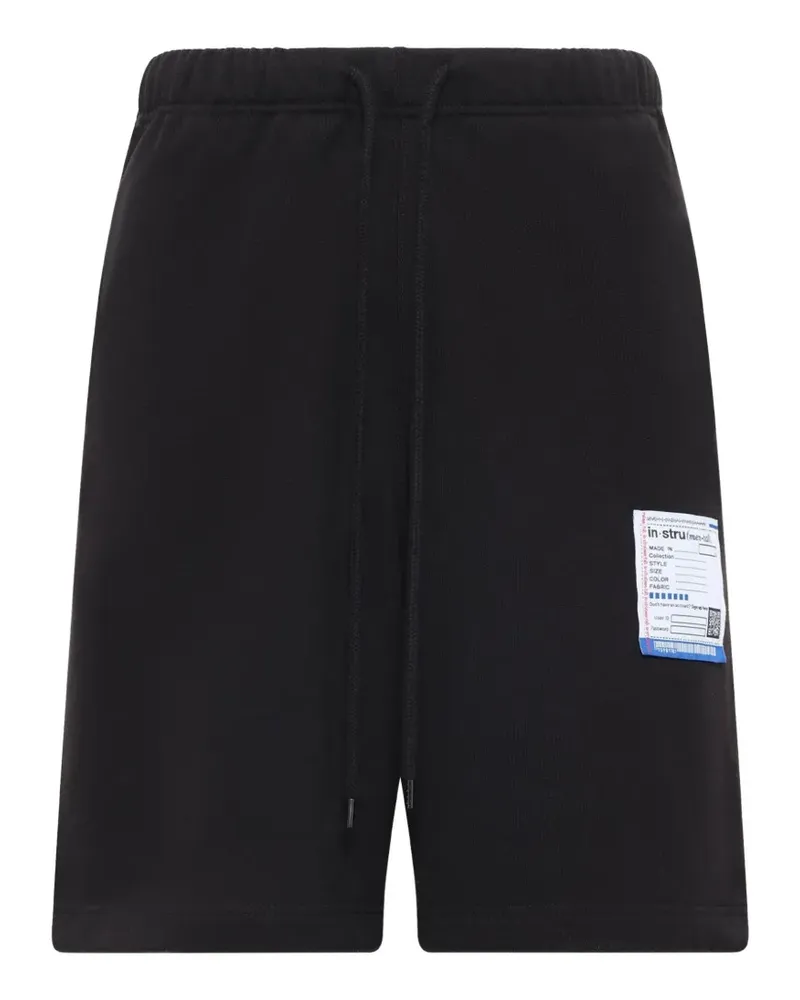 MIHARAYASUHIRO Instrumental drawstring shorts - Schwarz Schwarz