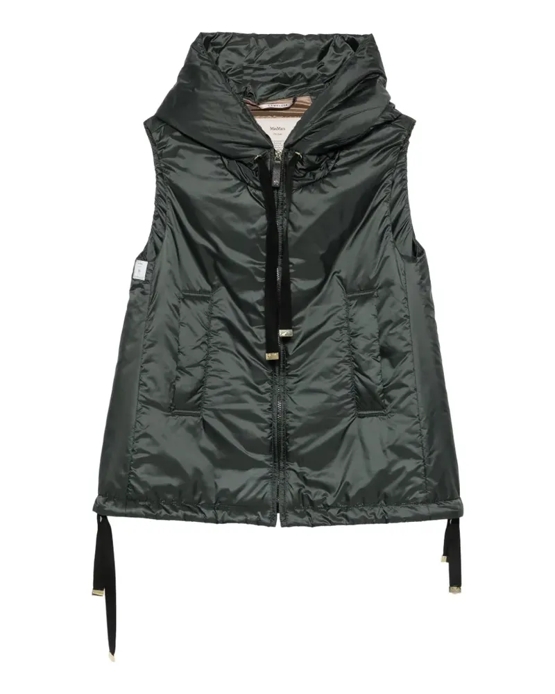 Max Mara Greengo hooded gilet - Grün Grün
