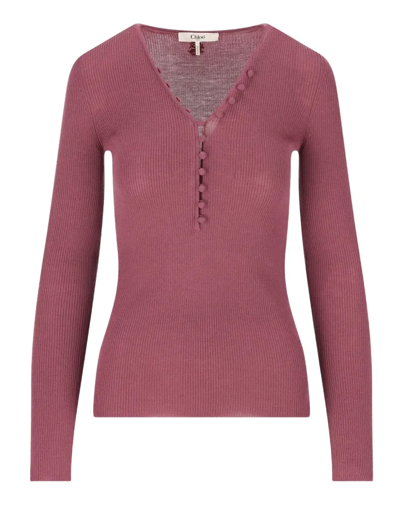 Chloé Henley jumper - Rosa Rosa