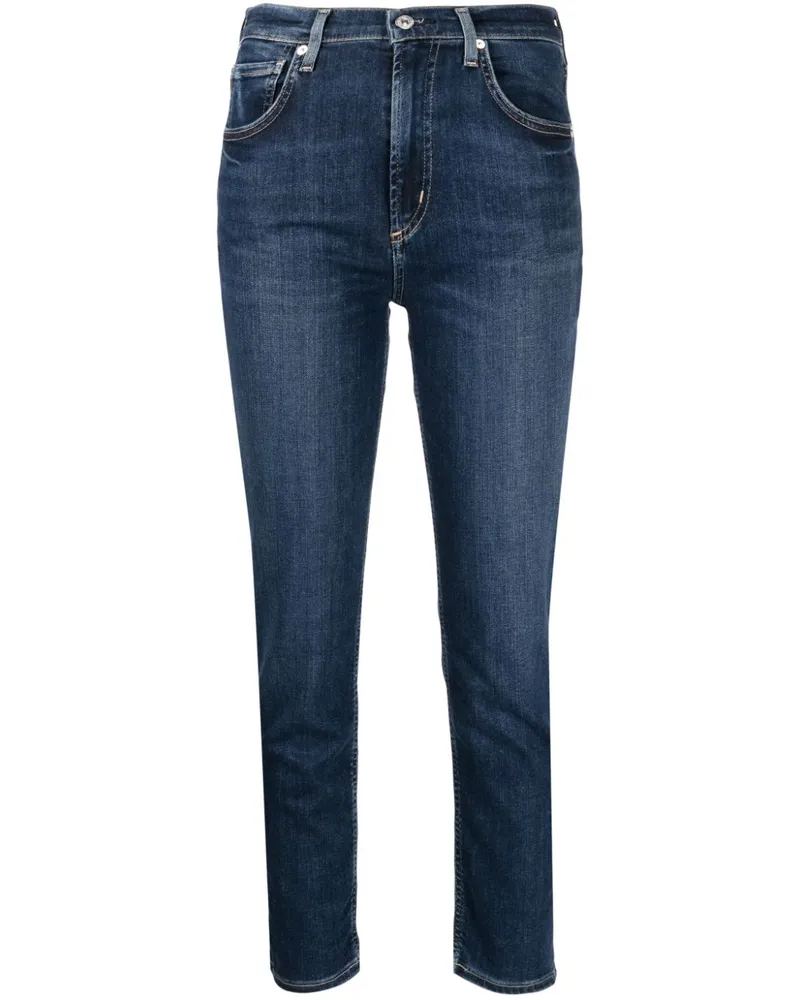 Citizens of humanity Skinny-Jeans mit Logo-Patch - Blau Blau