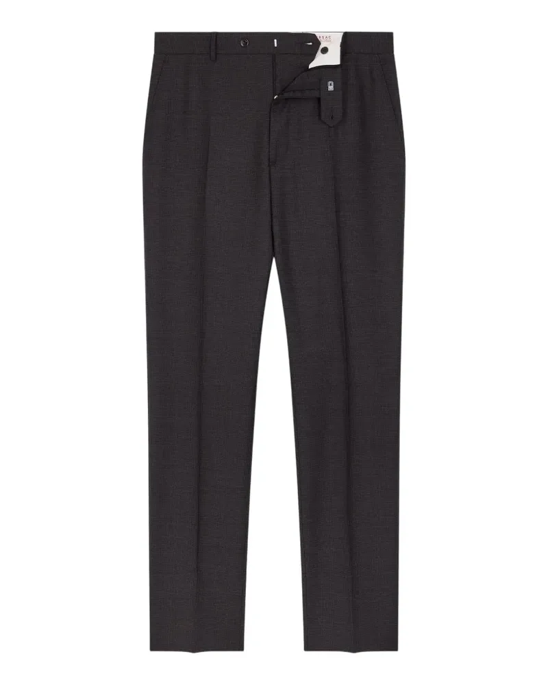 FURSAC checked tailored trousers - Grau Grau