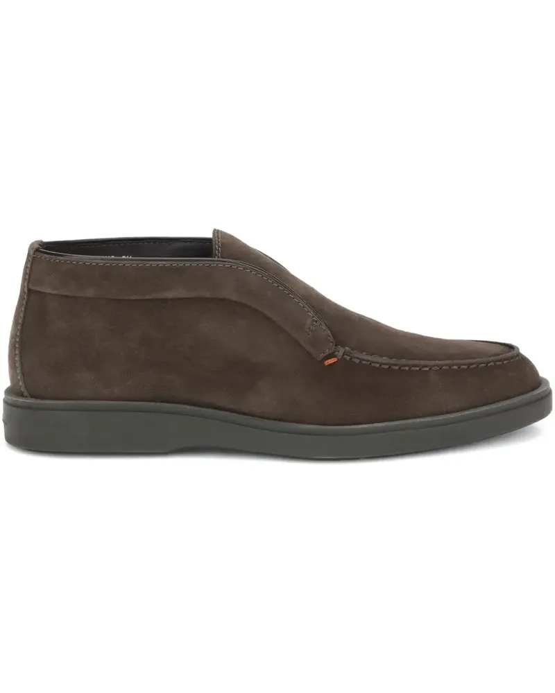 Santoni Desert-Boots aus Wildleder - Braun Braun