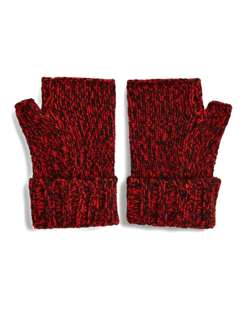 Essentiel Fingerlose Handschuhe - Rot Rot