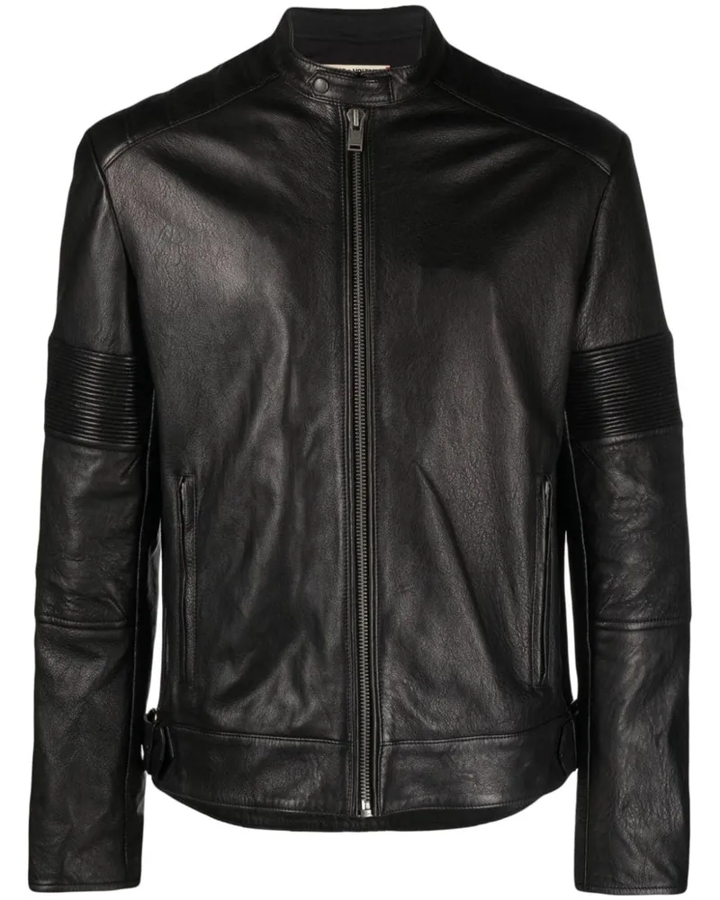Zadig & Voltaire Lean Bikerjacke aus Leder - Schwarz Schwarz