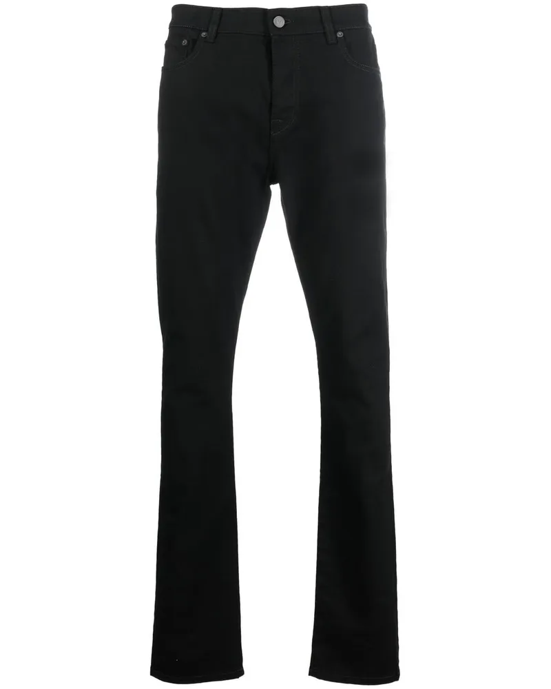 Valentino Garavani Dunkle Slim-Fit-Jeans - Schwarz Schwarz