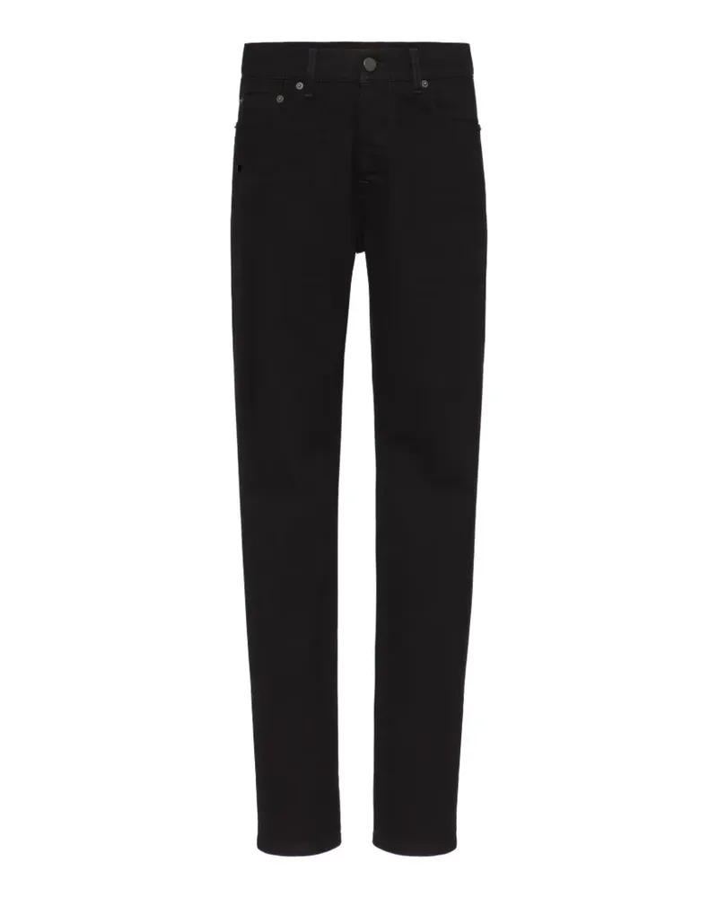Valentino Garavani Dunkle Slim-Fit-Jeans - Schwarz Schwarz