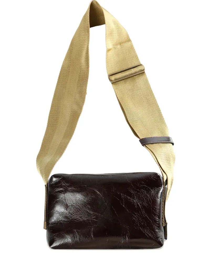 Uma Wang small leather shoulder bag - Braun Braun